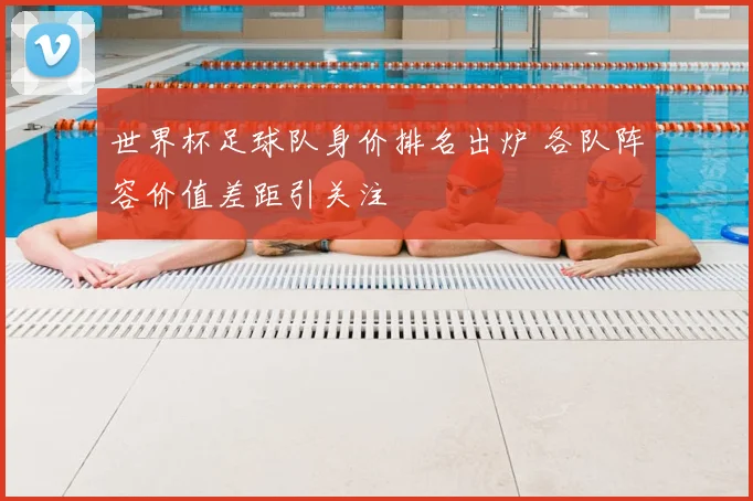 世界杯足球队身价排名出炉 各队阵容价值差距引关注